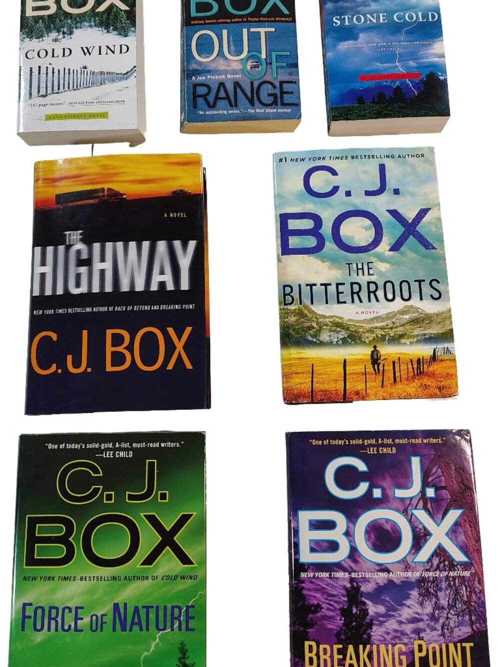 7-Book Western Mystery Starter Collection Series by C.J. Box